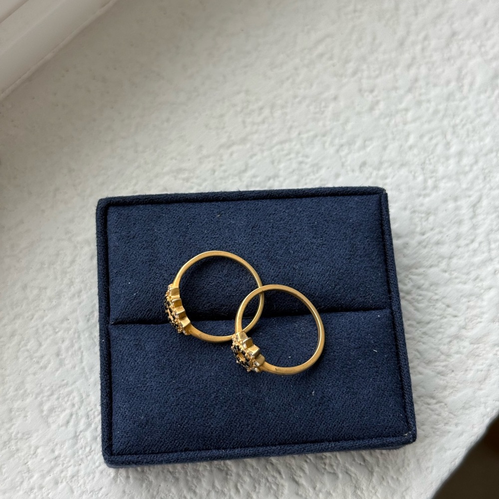 Freida Rothman Signature Marquise Station Rings - Picture 3 of 4